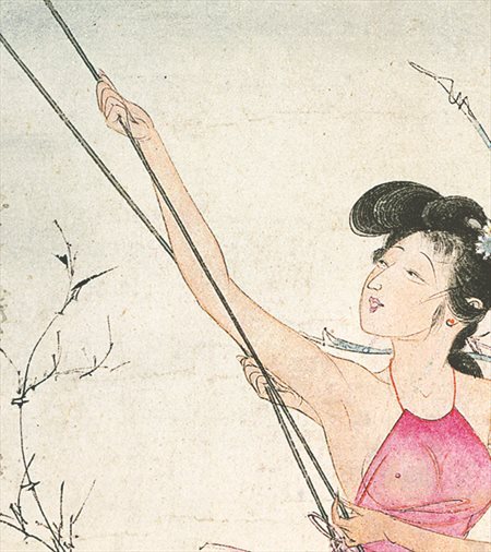 东兴-胡也佛的仕女画和最知名的金瓶梅秘戏图